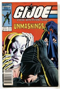 G.I. JOE #55--1987--Snake Eyes--comic book--Marvel--Newsstand