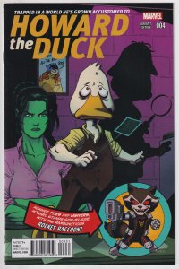 Howard the Duck #4 Variant Cover (2015) Howard the Duck