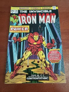 INVINCIBLE IRON MAN # 69 SUNFIRE,UNICORN,MANDARIN