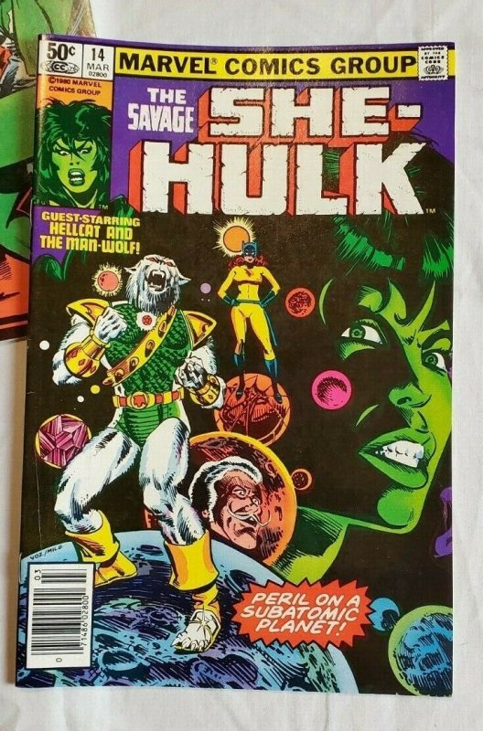 She Hulk LOT of16 comic  (1980) Condition is high grade! All for one price!