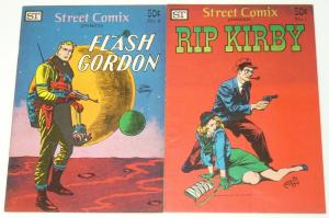 Street Comix #1-2 FN/VF complete series - rip kirby - flash gordon - 1973 set