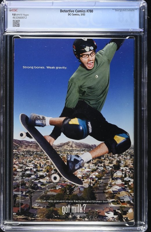 Detective Comics #780 (5/03) Graded CGC 9.8