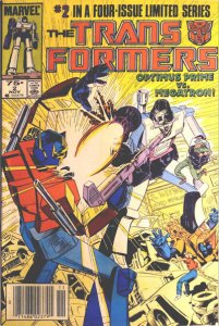 Transformers, The #2 (Newsstand) FN ; Marvel | 1st print