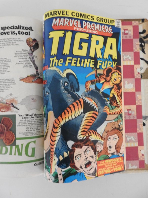 The Cat #1-4, (1972) Chillers G.S. #1 #3-7 Marvel Premiere #42 Bound One Volume!