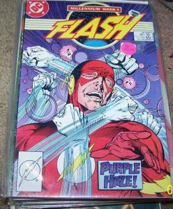 FLASH # 8 (Jan 1988, DC)  + WALLY WEST  MILLENNIUM  