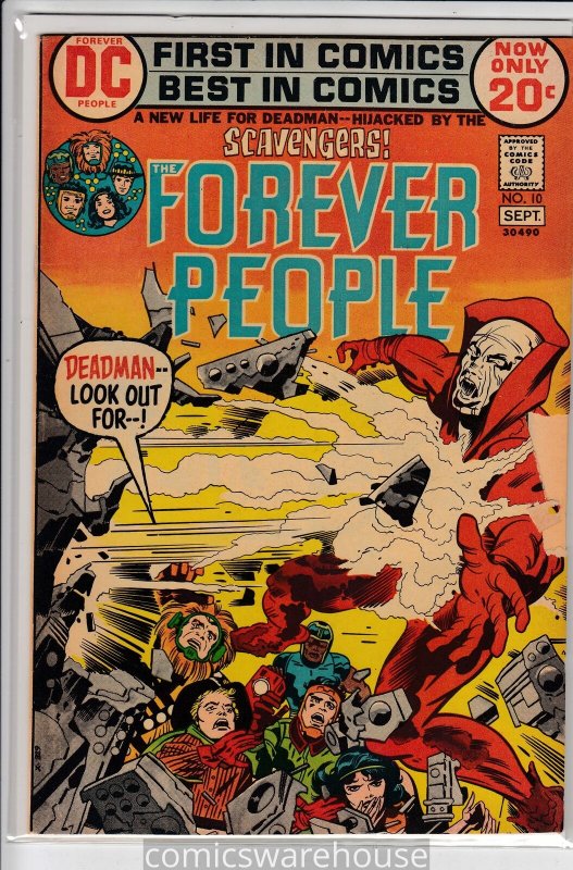 FOREVER PEOPLE (1971 DC) #10 FN A06545