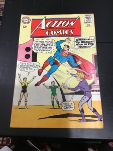 z Action comics #321 (1965) Superman weakest! Super Horse VF+ Wytheville CERT!