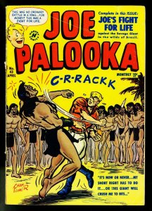 Joe Palooka #43 1950- Harvey Comics- Ham Fisher- Boxing- VG