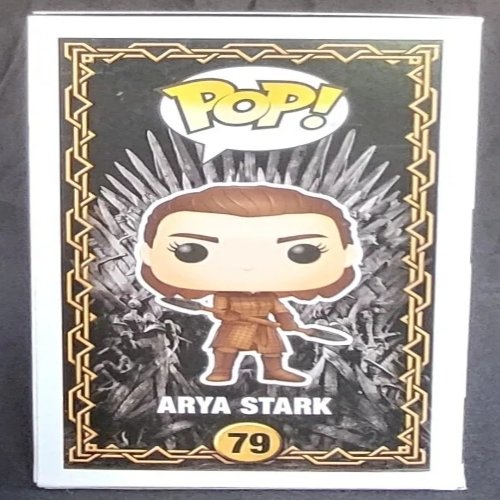 Funko Pop - Arya Stark #79 Game of Thrones with Double Sided Spear & Stacks Case