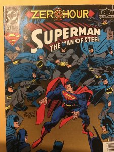 Superman: The Man of Steel #37 : DC 9/94 Fn+; Batman x-over, Zero Hour