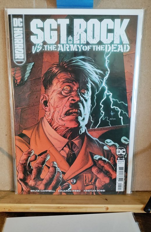 DC Horror Presents: Sgt. Rock vs. the Army of the Dead #1-6 (2022) complete ser