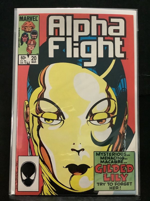 Alpha Flight #20 Direct Edition (1985)
