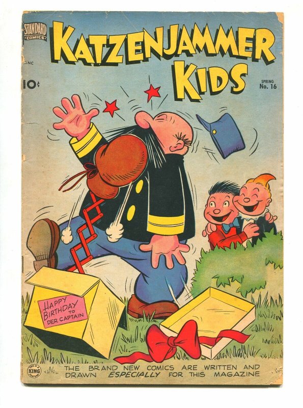 KATZENJAMMER KIDS #16 1953-STANDARD-VG-