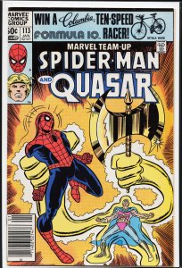 Marvel Team-Up #113 (1982) Quasar
