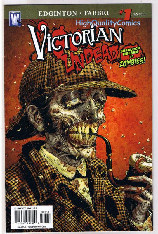 VICTORIAN UNDEAD 1 2 3 4 5 6, NM, Sherlock Holmes vs Zombies, Tony Moore