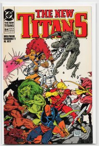The New Titans #64 (1990) Teen Titans