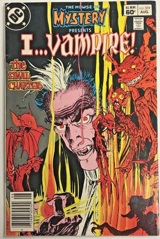 HOUSE OF MYSTERY#319 FN/VF 1983 'I..VAMPIRE' DC BRONZE AGE COMICS