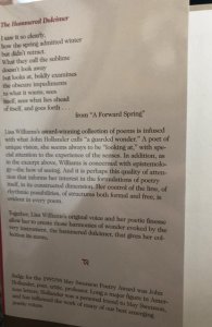 The hammered dulcimer(poems) by Williams,1998,64p