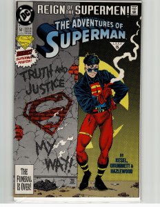 Adventures of Superman #501 (1993) Superboy
