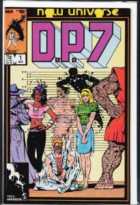 D.P.7 #1 Direct Edition (1986) D.P. 7 [Key Issue]