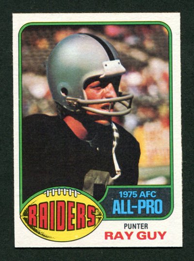 1976 Topps Ray Guy #50 NM-MT