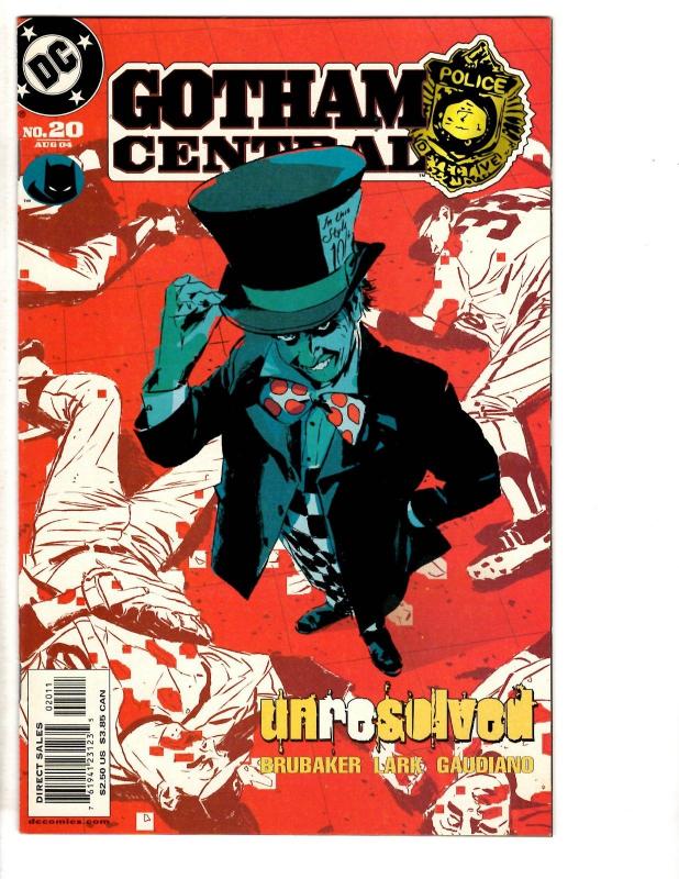 Lot Of 10 Gotham Central DC Comic Books # 13 18 19 20 21 22 23 25 26 28 CR23