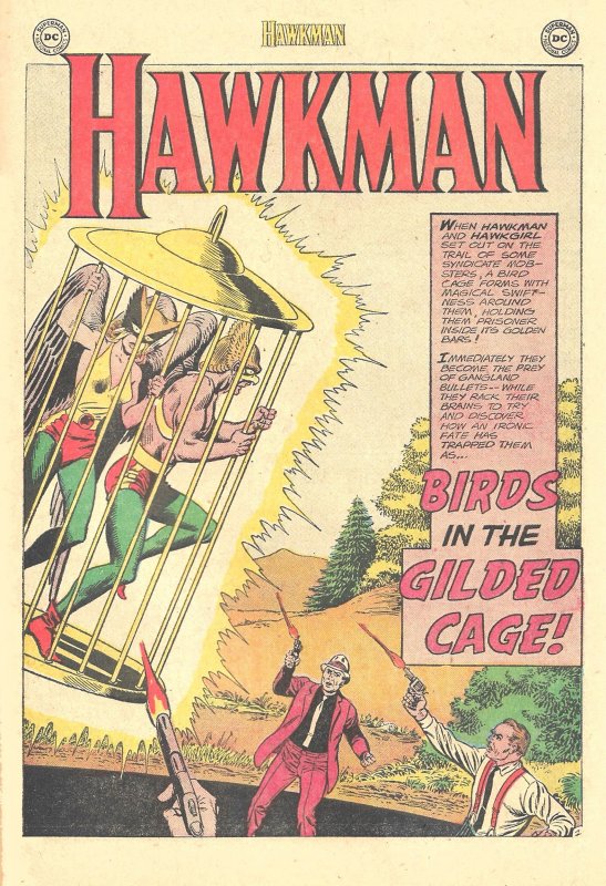 HAWKMAN #3 (Aug1964) 7.0 FN/ VF  Gardner Fox!/Murphy Anderson!  HAWKGIRL too!