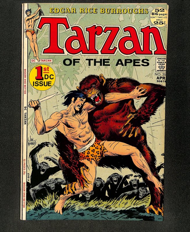 Tarzan #207 48-page Giant! Origin of the Ape-Man! Anderson Cover Art!