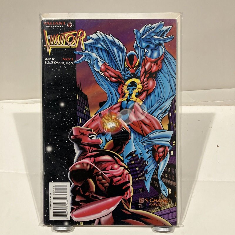 The Visitor #1 VALIANT COMICS 1995 Kevin VanHook Bernard Chang