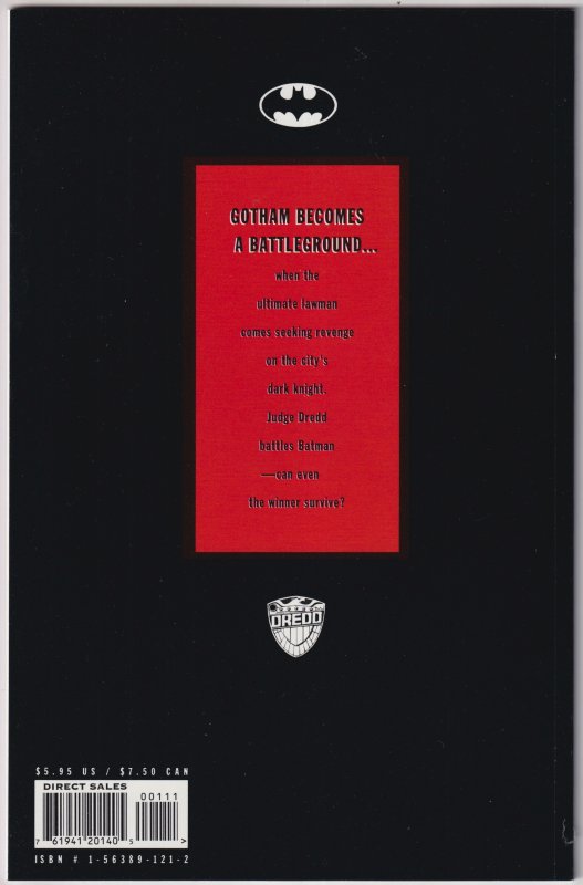 Batman/Judge Dredd: Vendetta in Gotham (1994) Judge Dredd
