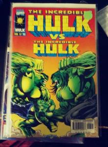 Incredible Hulk  # 453  (mAY  1997 , Marvel) HULK  VS HULK  +HULK ISLAND PT 3