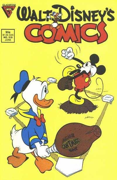 Walt Disney's Comics and Stories #519, VG- (Stock photo)