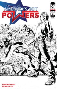 AMERICA'S GOT POWERS #1 NM 2ND PRINTING BRYAN HITCH JOHNATHAN ROSS IMAGE COMICS