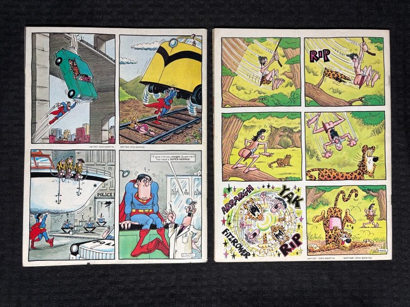 1979 MAD Magazine #208 & 211 VG/VG+ Alfred E Newman / Superman LOT of 2