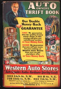 Auto Owners' Thrift Book 1936-Radios-sporting goods-hardware-About 100 pages