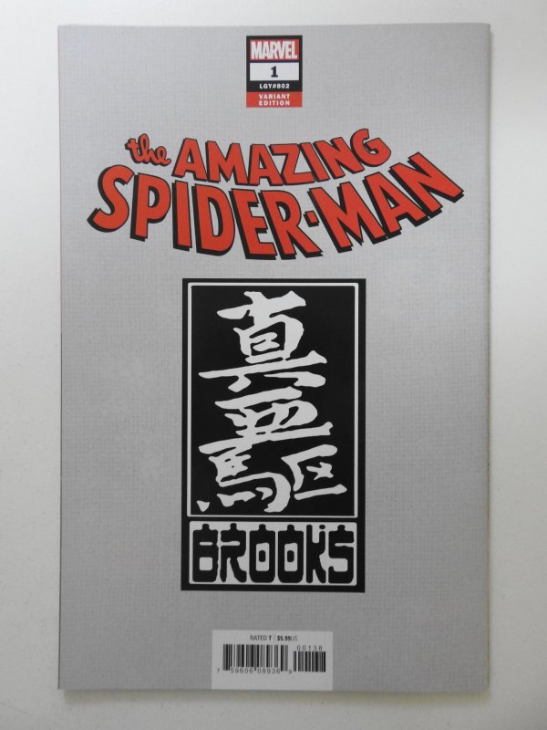 The Amazing Spider-Man #1 (2018) Virgin Variant Cover Edition! NM Condition!