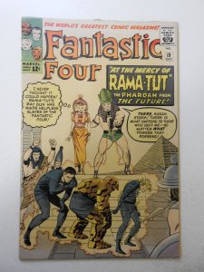 Fantastic Four #19 (1963) VG Condition First appearance of Pharaoh Rama-Tut!