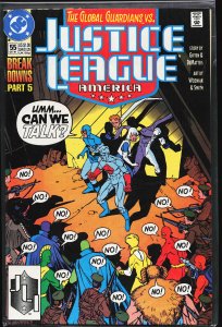 Justice League America #55 (1991) Justice League