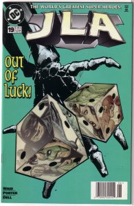 JLA (vol. 1, 1997) # 19 VG Waid/Porter, Atom