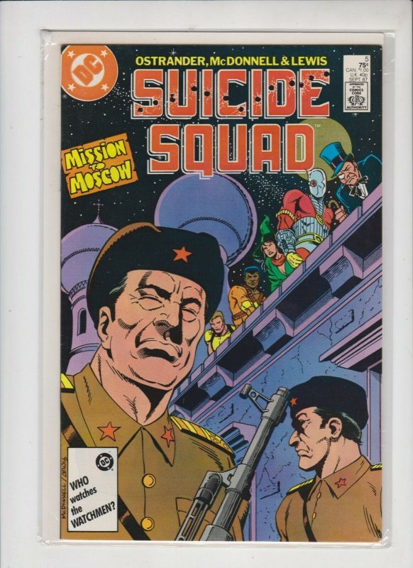 SUICIDE SQUADE  #5  SEPT 87  DC  /  UNREAD  /  