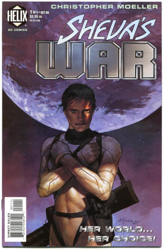 SHEVA'S WAR #1 2 3 4 5, NM, Christopher Moeller, 1998, Sci-Fi, 1-5 set