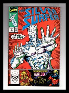 Silver Surfer #36 (1990) Warlock Captain Marvel Appearance(s) / MC#42