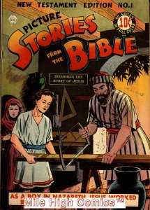 PICTURE STORIES FROM THE BIBLE (NEW TESTAMENT) (1944 Series) #1 Very Good Comics