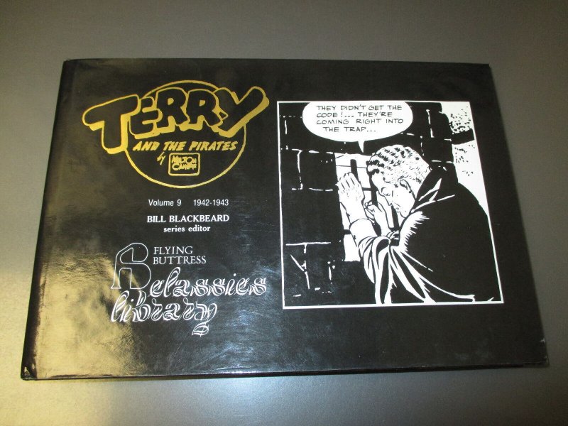 1986 Terry And The Pirates v. #9 HC/DJ FVF/VF #350/1300 by Milton Caniff