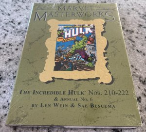 Marvel Masterworks Vol # 279 Incredible Hulk Limited To 659 SEALED Copy 1 J419