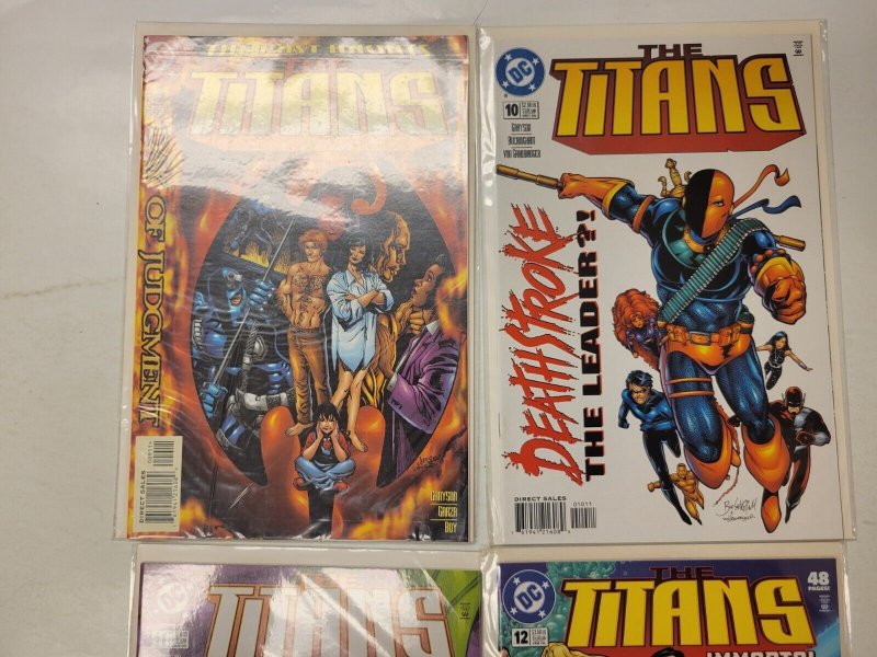 4 The Titans DC Comic Books #9 10 11 12 64 RC2