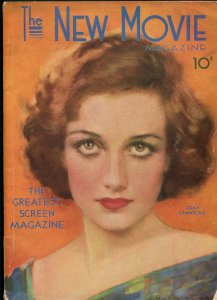 MAG: New Movie May 1930-RARE MICKEY MOUSE ARTICLE!-DISNEY-JOAN CRAWFORD