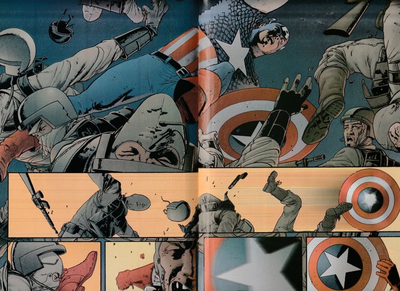 Captain America(Marvel Knights) # 1,2,3,4,5,6 Cap vs Genocidal Terrorists !