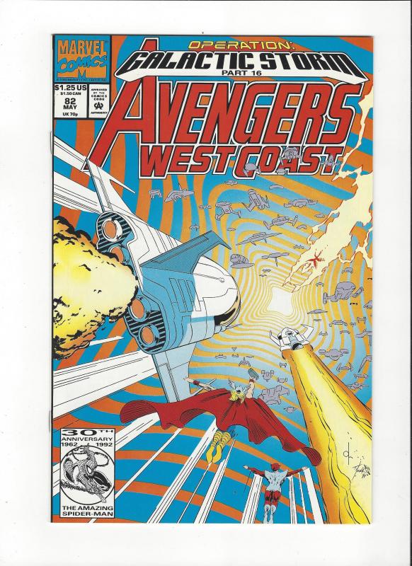 Avengers West Coast #82 Galactic Storm NM