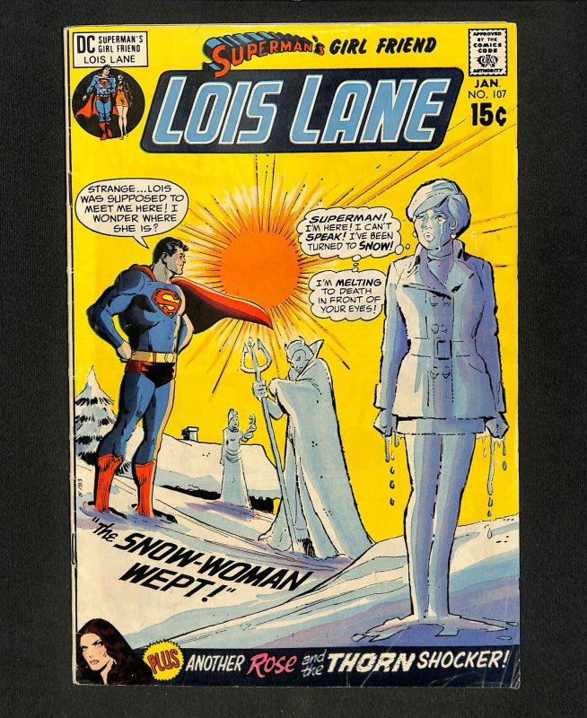 Superman's Girl Friend, Lois Lane #107